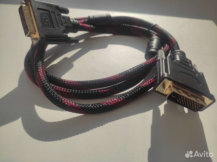 Кабели для монитора VGA, DVI-D, DP