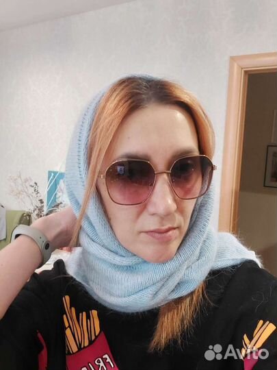 Косынка-шарф из ангоры. Женская новая