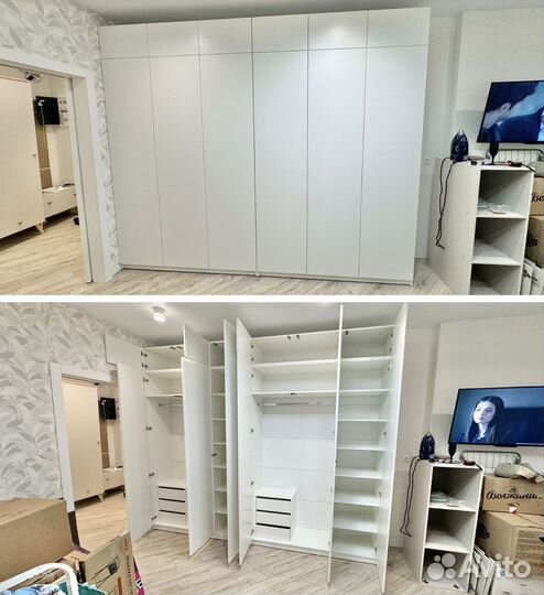 Шкаф с ящиками в комплекте, новый