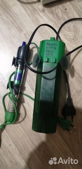 Аквариумн фильтр и нагреватель воды