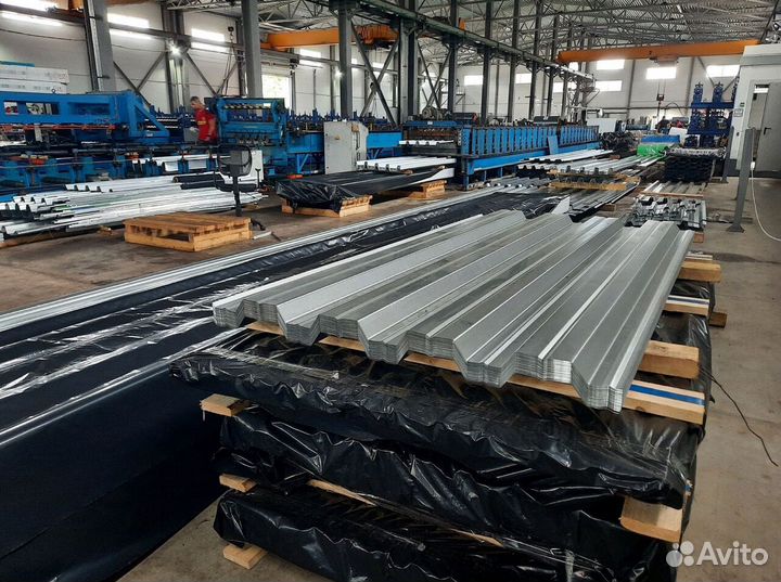 Профнастил окрашенный С20 0,45х1100(1150)х2000