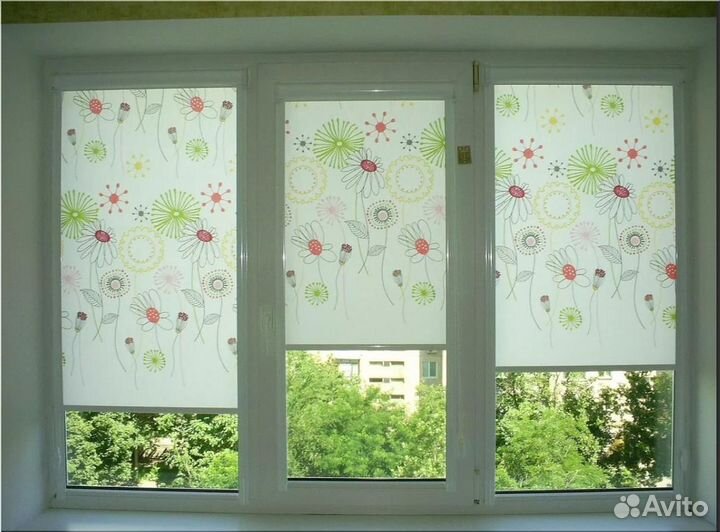 Рулонные шторы с любым рисунком