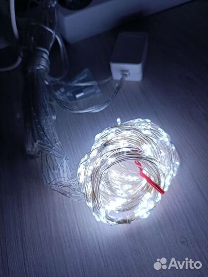 Гирлянда штора