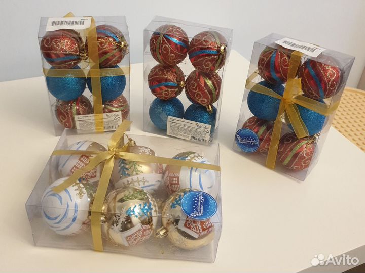 Новогодние елочные шары