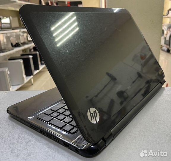 Тонкий ноутбук HP для работы и игр кб 89