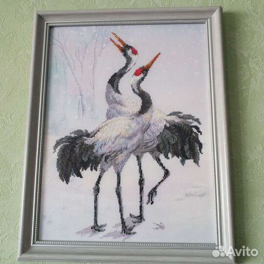 Картина вышитая 