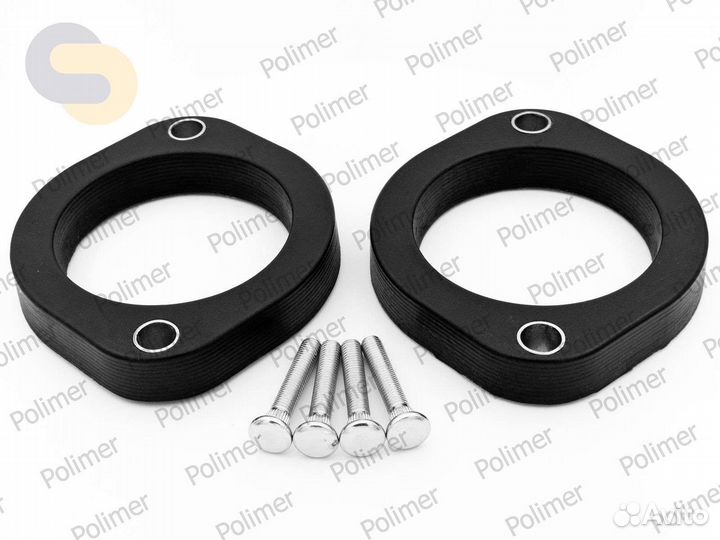 33-15-028/20 - Проставки увеличения клиренса передних стоек volkswagen - полиуретан 20 мм
