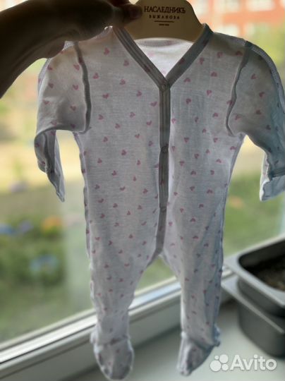 Слип комбинезон сердечки toucan