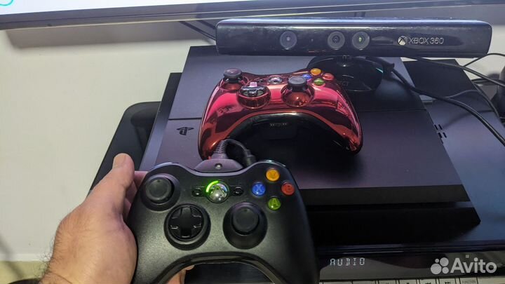 Xbox 360S прошитый Freeboot 500gb