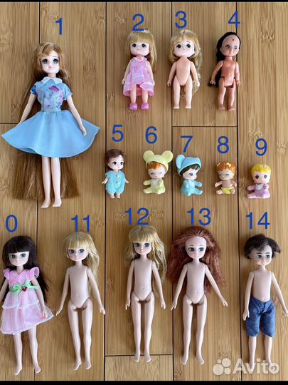 Куклы Licca и Lottie