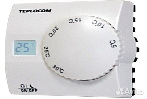 Термостат комнатный Teplocom TS-2AA/8A, проводной