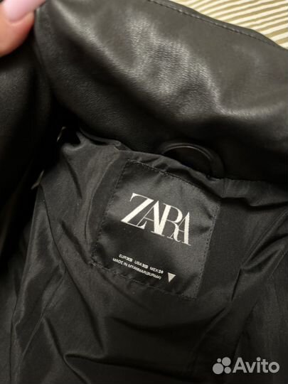 Жилетка женская утепленная zara