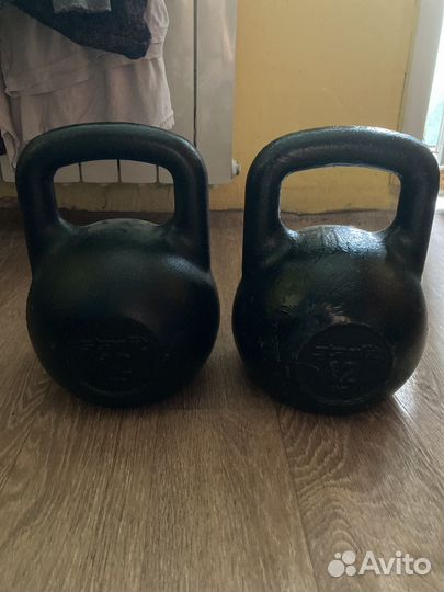 Гири 12 кг пара