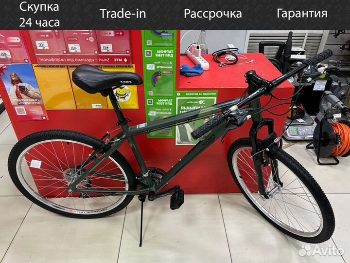 Горный (MTB) велосипед Foxx Atlantic 26 зеленый 18