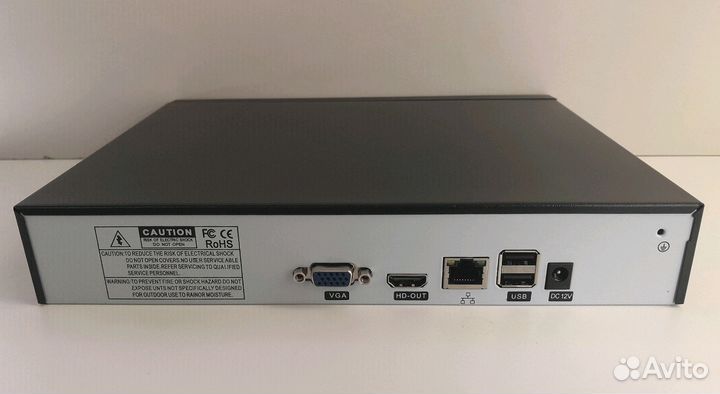 Видеорегистратор ip, nvr 8 (9) канальный 4 mpx