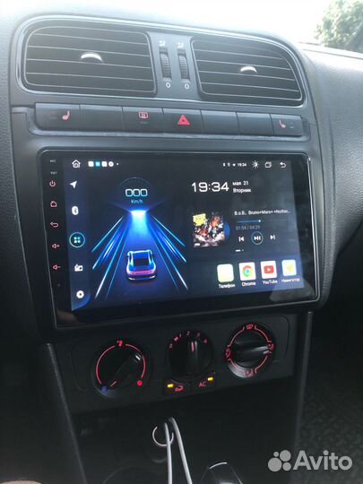 Магнитола Volkswagen Polo 2010-2020 android GPS