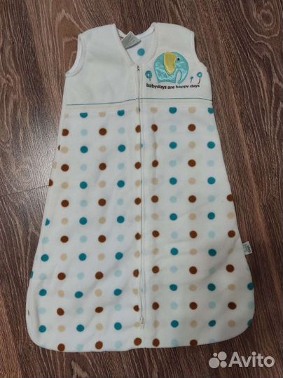 Комбинезон мешок флисовый для сна