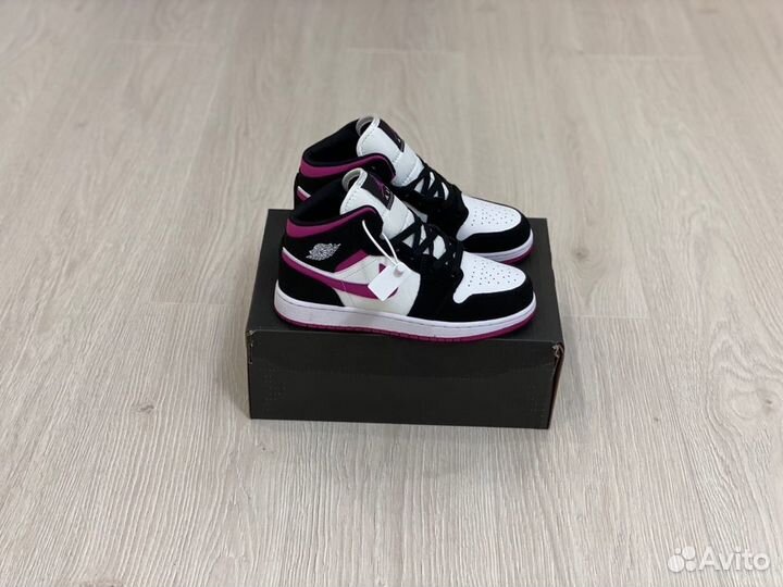 Кроссовки Air Jordan 1 Cactus Flower (36-40)