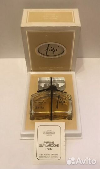 Духи оригинал Fidji, винтажный, парфюм