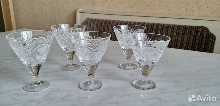 Хрустальная посуда СССР