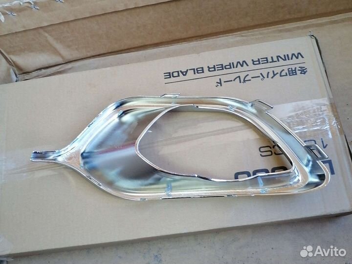 Накладка оправы птф renault logan 2014 - 2018 прав