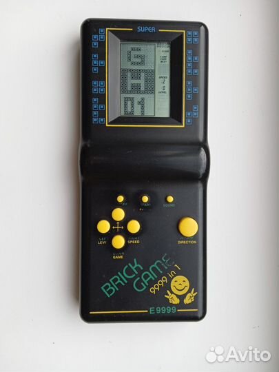 Тетрис из 90х. Brick Game. Оригинал. 1998