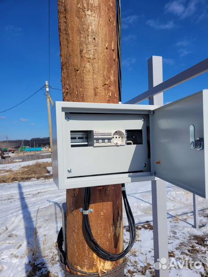 Подключение электричества к сетям