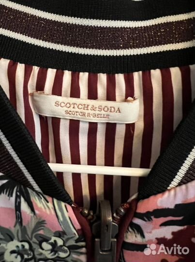 Бомбер для девочки scotch&soda