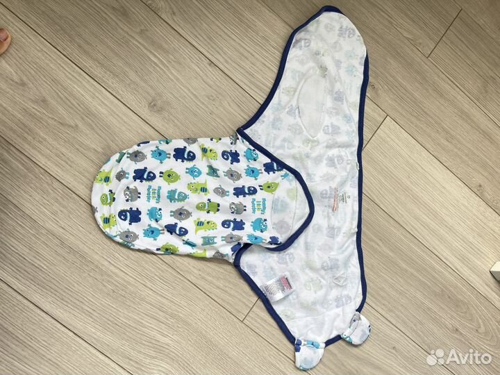 Конверт пеленка на липучках swaddleme