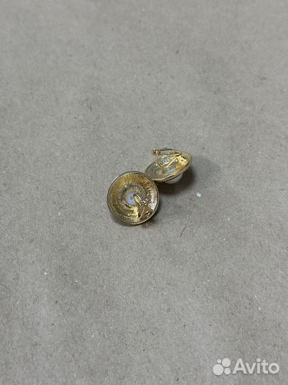 Винтажные серьги клипсы