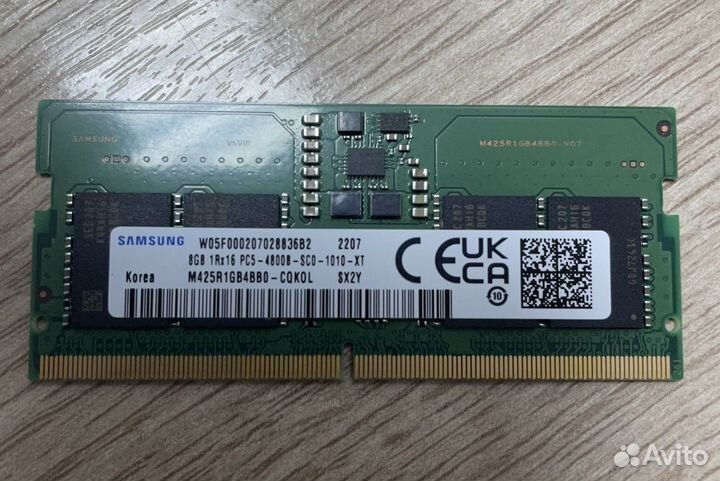 Оперативная память Samsung DDR5
