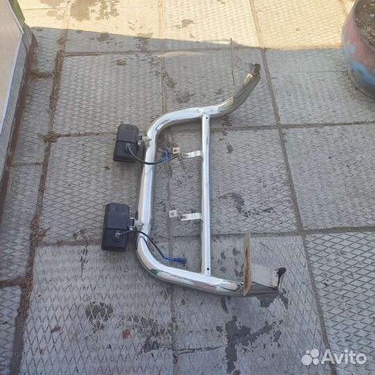 Кенгурятник на chevrolet ниву