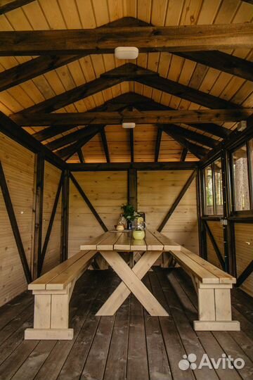 Аренда беседок с мангалом. Шмель и Хмель