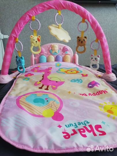 Развивающий коврик музыкальный