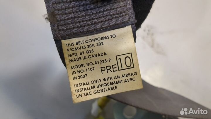 Ремень безопасности Toyota Tundra, 2007