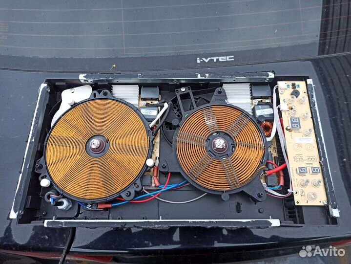 Варочная панель домино Maunfeld EVI 292ST-BK