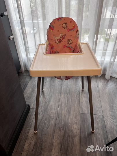 Стульчик Икеа с Мягкой подкладкой