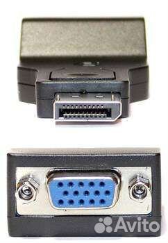 Переходник (адаптер) с Displayport (DP) на VGA