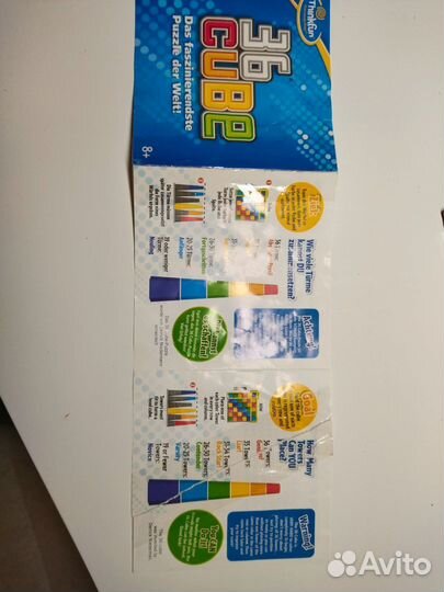 Развивающие игрушки 36 кубиков