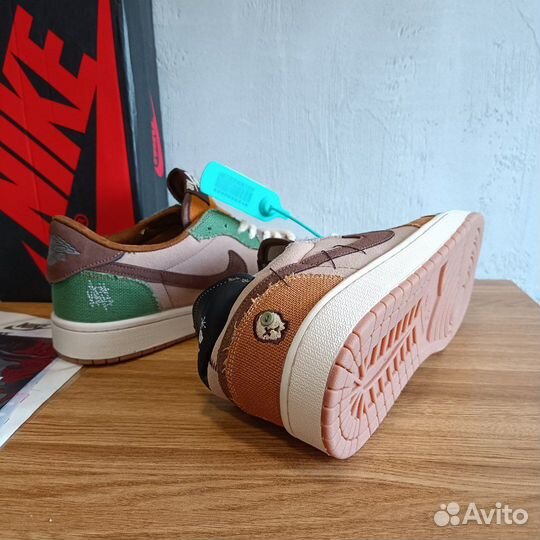 Кроссовки Nike Air Jordan 1 Low voodoo zion