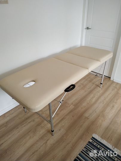 Массажный стол складной с регулировкой высоты