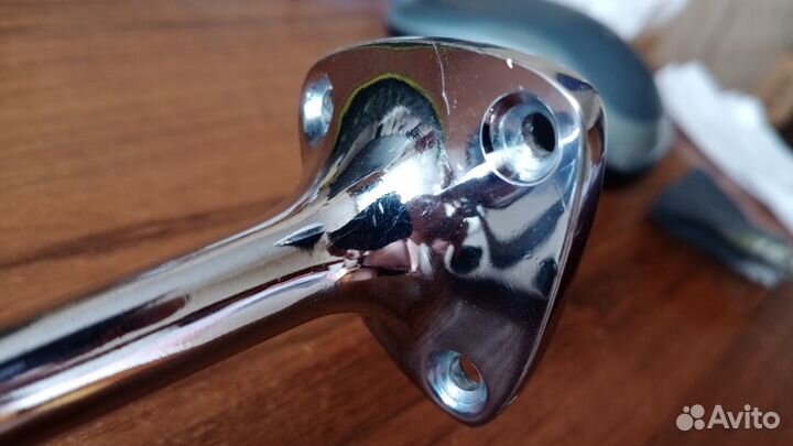 Зеркало боковое ваз-2101, хром, раннее