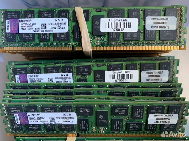 Серверная память Kingston 16Gb 8Gb 4Gb 2Gb