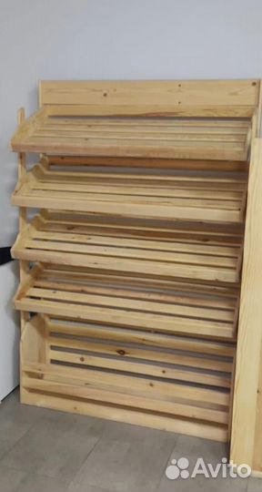 Полка деревянная