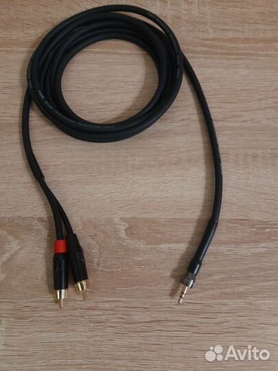 Кабель 3,5jack - 2rca