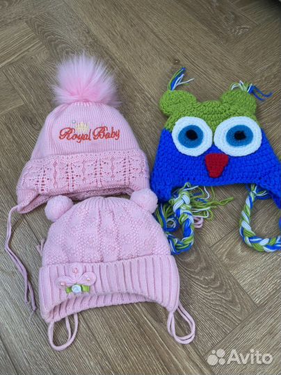 Шапка на девочку 1-2