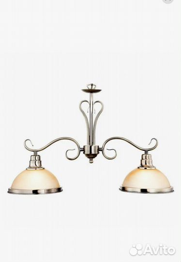 Люстра. Цвет бронза, плафоны стекло