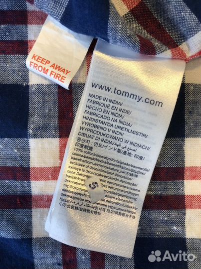 Tommy hilfiger рубашка 152