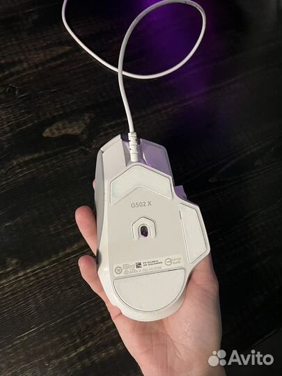 Игровая мышь logitech g502x белая