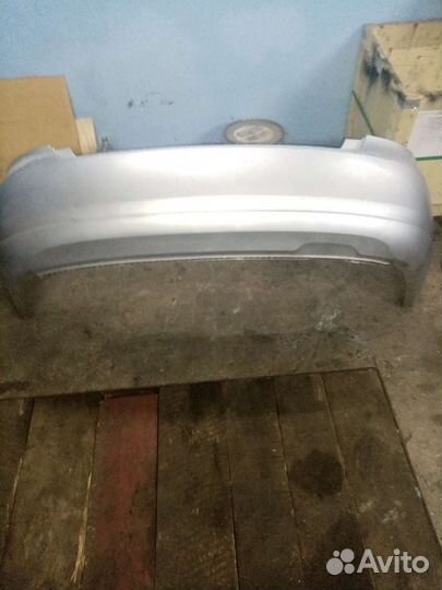 Задний бампер volkswagen polo седан 2013г